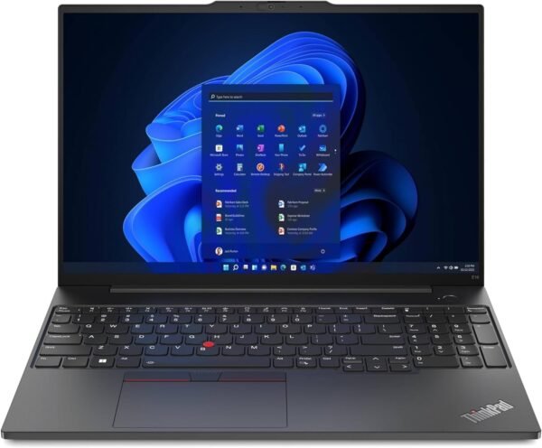 ThinkPad E16 Business (Upgraded Version) Laptop 16.0" IPS FHD+ Display (Intel 13th Gen i5-1335U, 16GB RAM, 512GB SSD, Fingerprint Reader, Thunderbolt 4, FHD Webcam, WiFi 6, Win 11 Pro English Black - Copy