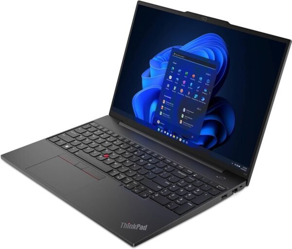 ThinkPad E16 Business (Upgraded Version) Laptop 16.0" IPS FHD+ Display (Intel 13th Gen i5-1335U, 16GB RAM, 512GB SSD, Fingerprint Reader, Thunderbolt 4, FHD Webcam, WiFi 6, Win 11 Pro English Black - Copy - Image 4